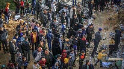 תושבי עזה ברפיח. | עאבד ראחים חאטיב, פלאש 90