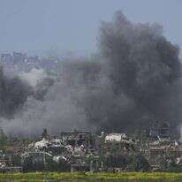 תקיפות צה"ל ברצועת עזה. | Ohad Zwigenberg, AP