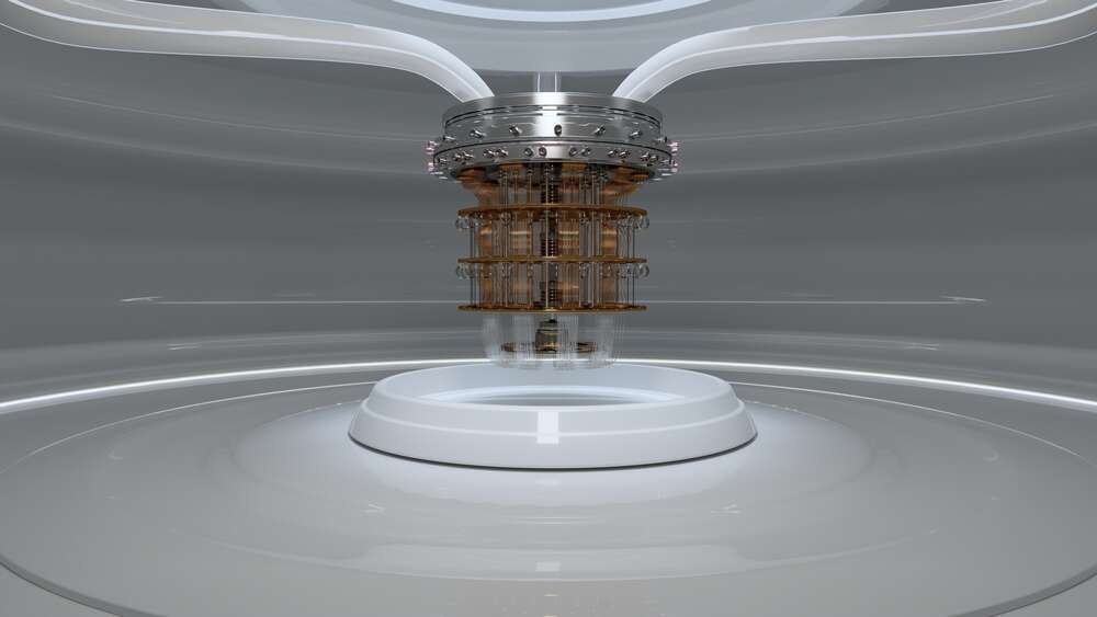 מחשב קוונטי, אילוסטרציה. | שאטרסטוק