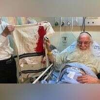 הפצוע מהפיגוע בנווה יעקב, הרב צבי טל. | דוברות הדסה