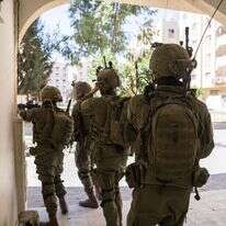 כוחות צה"ל בשכונת היוקרה "חמד" במערב חאן יונס. | דובר צה"ל