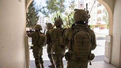 כוחות צה"ל בשכונת היוקרה "חמד" במערב חאן יונס. | דובר צה"ל