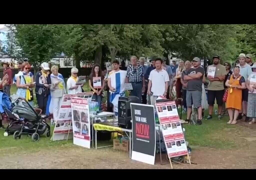 עצרת למען ישראל בניו זילנד. | רווית אברהם