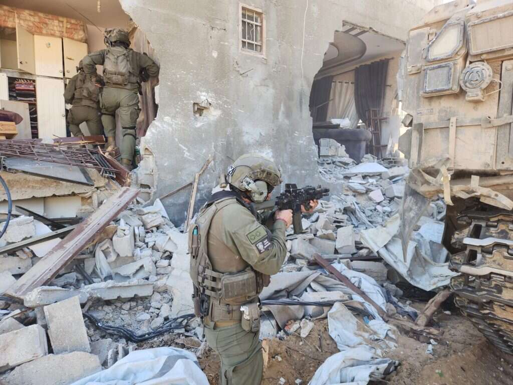 לוחמי גדוד רותם בחאן יונס. | ישי אלמקייס