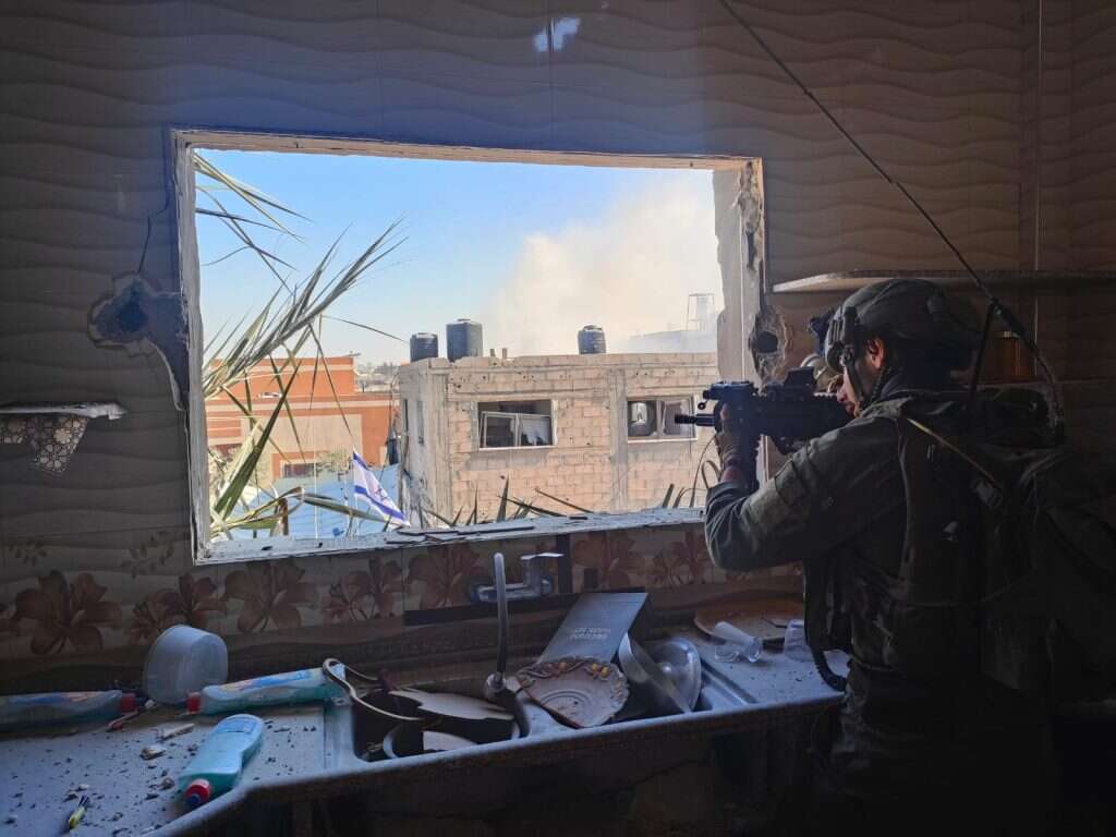 לוחמי גדוד רותם בחאן יונס. | ישי אלמקייס