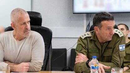 הרצי הלוי ורונן בר. | דובר צה"ל