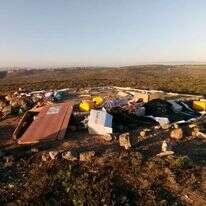 הרס בגבעת אור אהוביה סמוך לעפרה