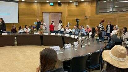 אירוע למען אמהות הלוחמים בכנסת