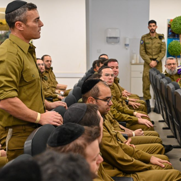 חרדים חיילים בבסיס הקליטה והמיון בתל השומר. | קובי גדעון - לע"מ