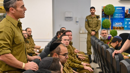 חרדים חיילים בבסיס הקליטה והמיון בתל השומר. | קובי גדעון - לע"מ