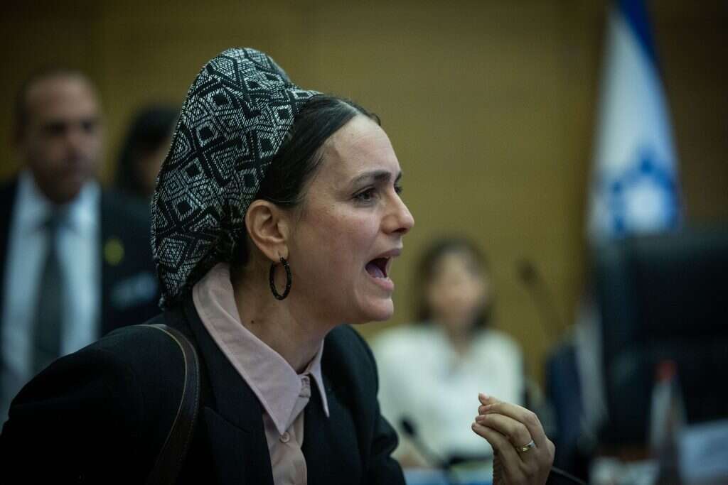 ח"כ לימור סון הר-מלך. | יונתן זינדל, פלאש 90