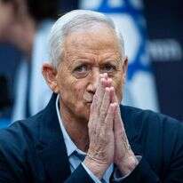 בני גנץ. | חיים גולדברג - פלאש 90