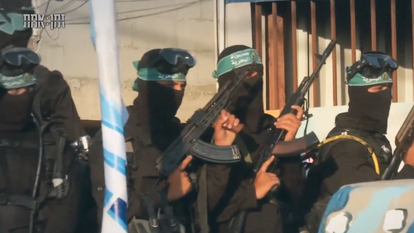 מחבלי חמאס. מתוך זמן אמת. באדיבות כאן 11