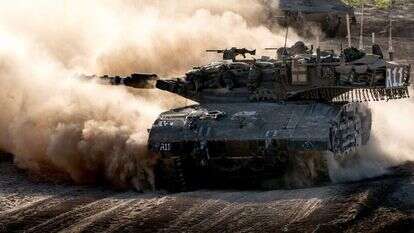 טנק של צה"ל ברצועת עזה. | דובר צה"ל