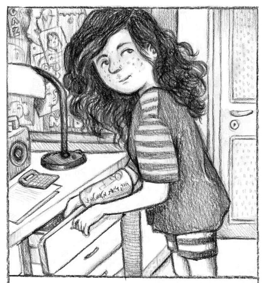 איור של ליאורה גרוסמן מתוך הספר