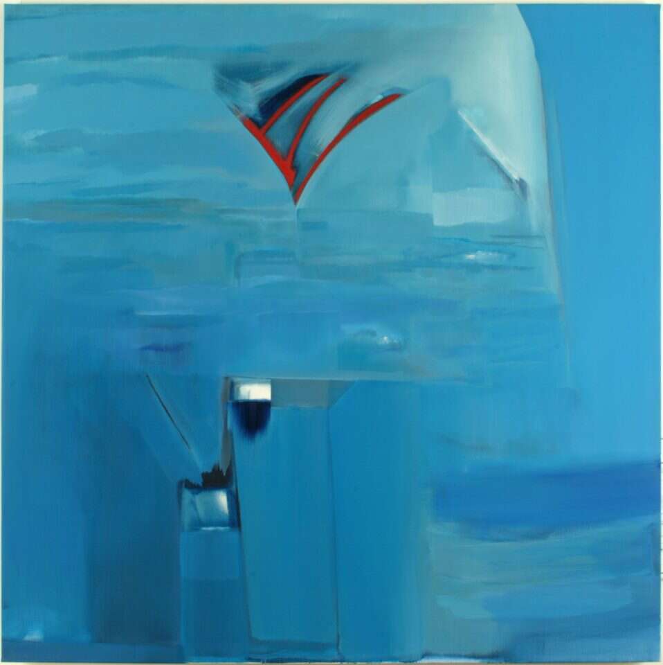 טוביה כ"ץ, השין במרום, 2002. צילומים: יורם בוזגלו