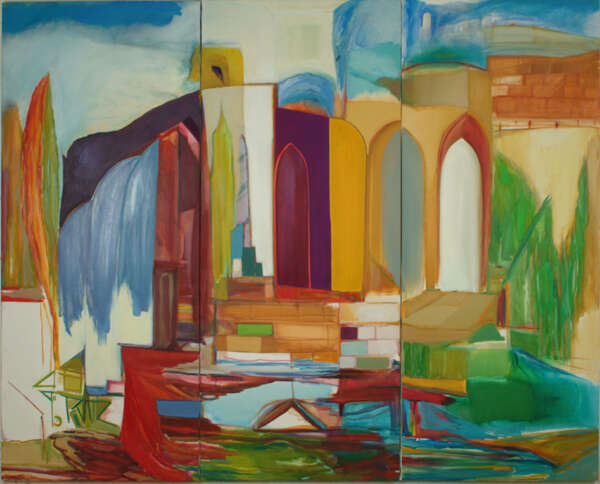 טוביה כ"ץ, ייְרוּשָׁלַיִם בְּצִפִּיָּתָהּ, 2006. | יורם בוזגלו