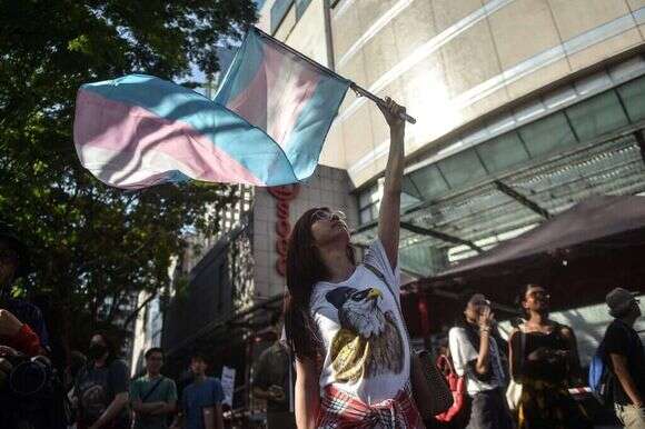 הפגנה למען זכויות טרנס, ארכיון. | AFP