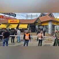 זירת הפיגוע בצומת בית קמה - | דוברות איחוד הצלה