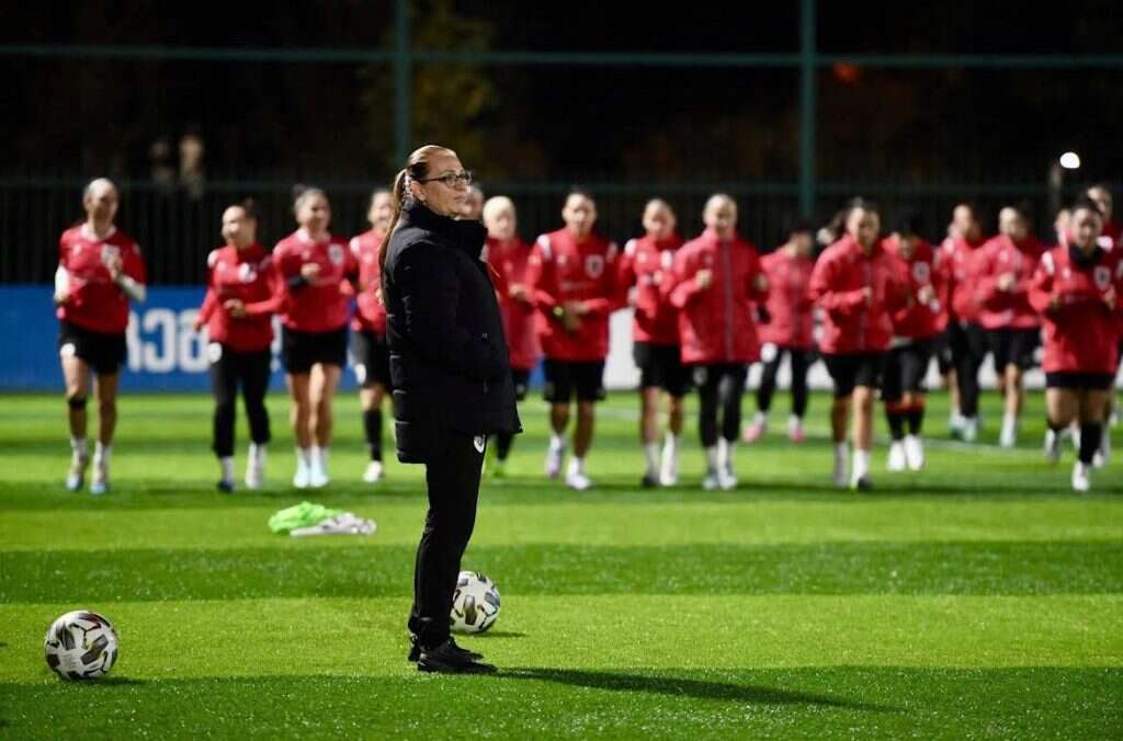 איריס אנטמן על המגרש. | באדיבות המצולמת