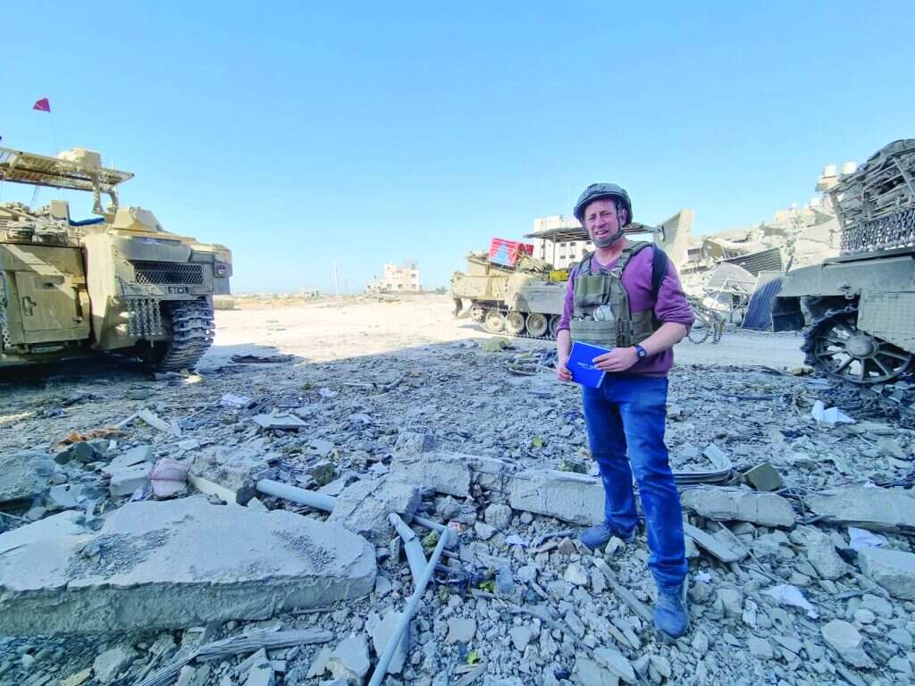 כתב מקור ראשון בחאן־יונס, ביום שלישי. | אלישיב רייכנר