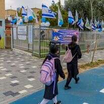 בית ספר בשדרות, לאחר חידוש הלימודים בו. | לירון מולדובן, פלאש 90