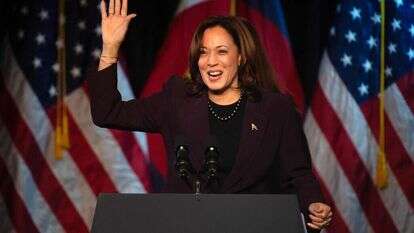 סגנית נשיא ארה"ב, קמלה האריס. | איי.אף.פי