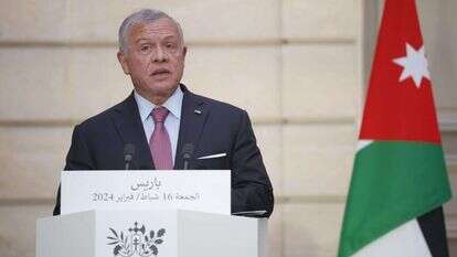 עבדאללה מלך ירדן. | EPA עבדאללה מלך ירדן. | EPA