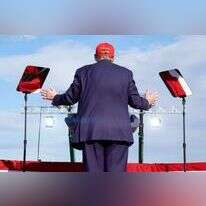 דונלד טראמפ נואם באוהיו. | AFP