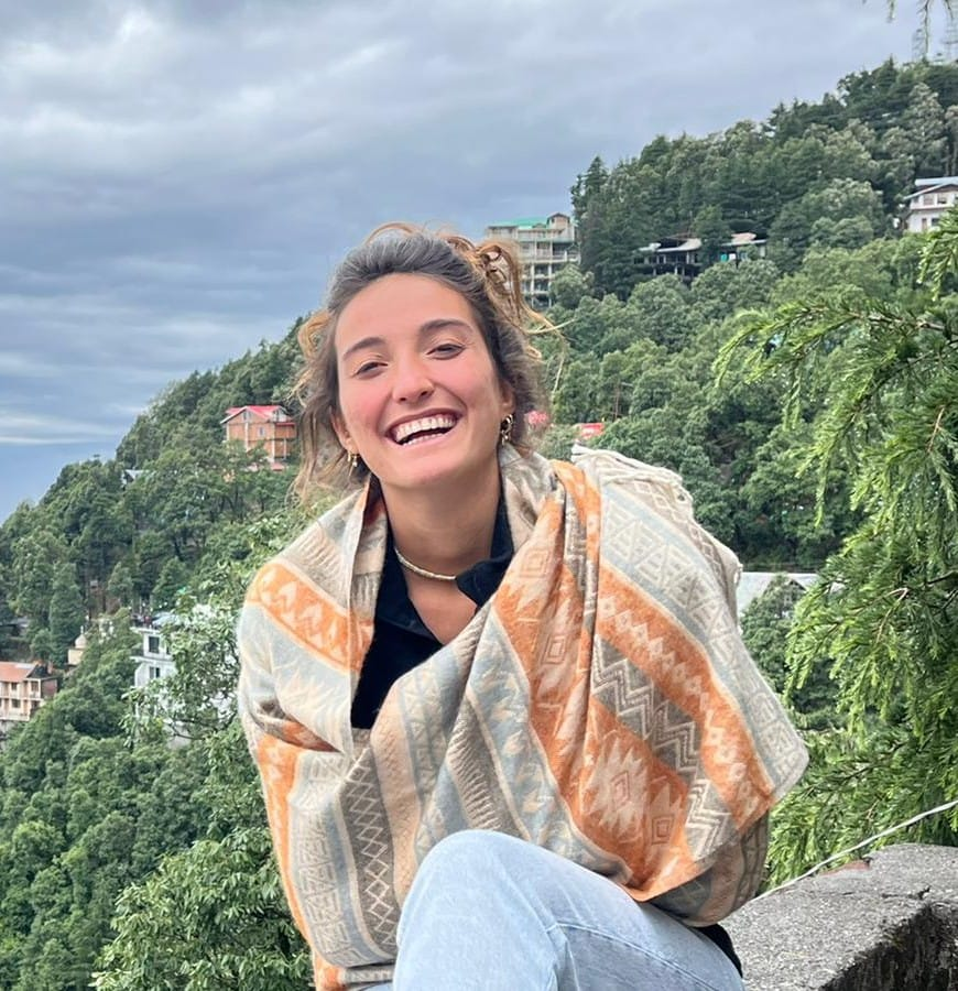 תפארת לפידות ז"ל בטיול בהודו: באדיבות המשפחה