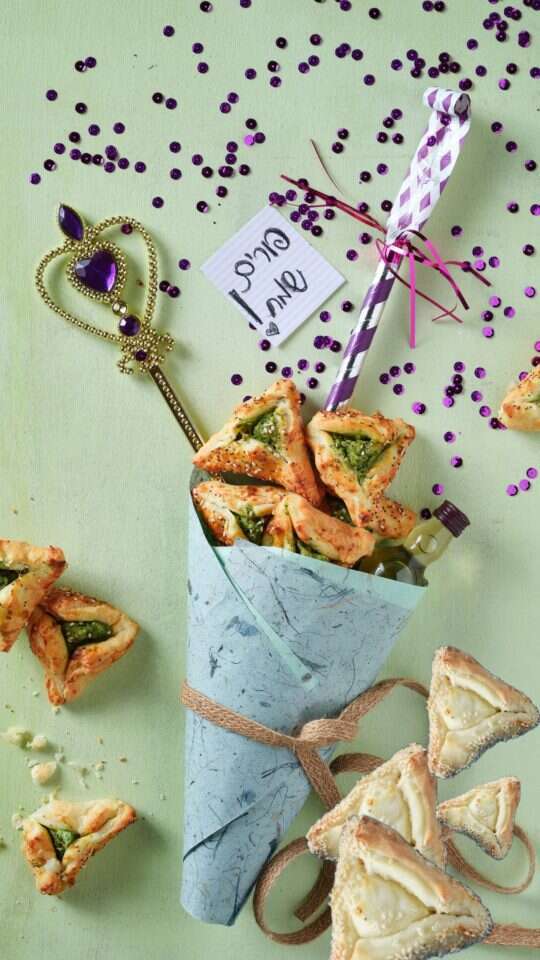 משלוח אוזני המן מלוחים של מאפה נאמן. | גיל אבירם