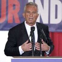 המועמד לנשיאות ארה"ב רוברט פ. קנדי ג'וניור, ב-9 באוקטובר. | Matt Rourke, AP