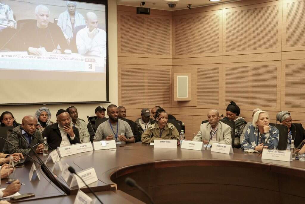 הדיון בכנסת בנושא העלאת יהודי אתיופיה לישראל, היום. | דני שם טוב, דוברות הכנסת