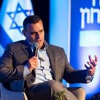 יניב כהן, ראש מכון תכלית בוועידת מקור ראשון לחברה וביטחון בשדרות. | לירון מולדובן