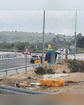 זירת הפיגוע סמוך לצומת הגוש. | ישי גלעד, TPS זירת הפיגוע סמוך לצומת הגוש. | ישי גלעד, TPS