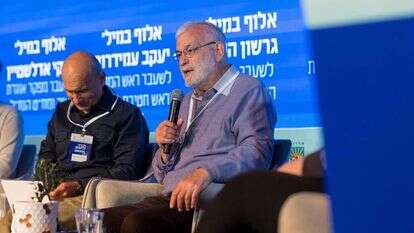 אלוף במיל' יעקב עמידרור בוועידת מקור ראשון לחברה וביטחון בשדרות. | לירון מולדובן