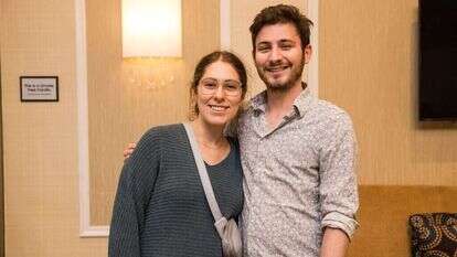 ריצ'ארד פטריץ' ודליה רובין. | שחר עזרן