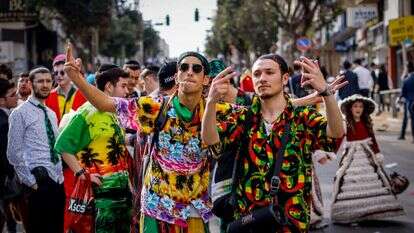 חג פורים בבני ברק. | אריק מרמור - פלאש 90