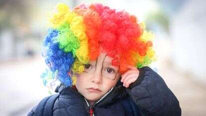 פורים בצל המלחמה. | דוד כהן - פלאש 90