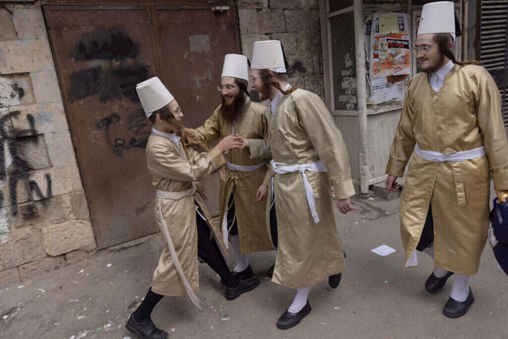 חג פורים בירושלים. | אריק מרמור - פלאש 90