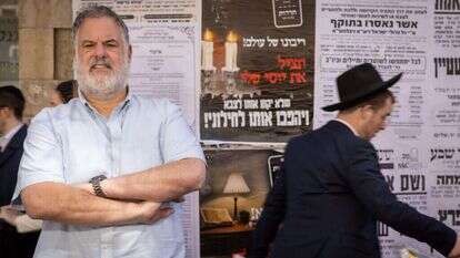 תא"ל במיל' ארי סינגר במאה־שערים, השבוע. | אריק סולטן