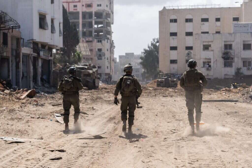 חיילי צה"ל בעזה. | דובר צה"ל