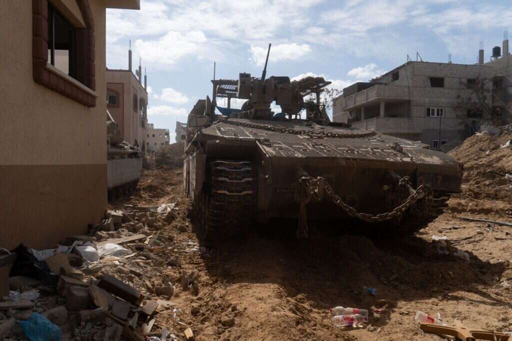 רכב מסוג נמ"ר של בחאן יונס. | דובר צה"ל