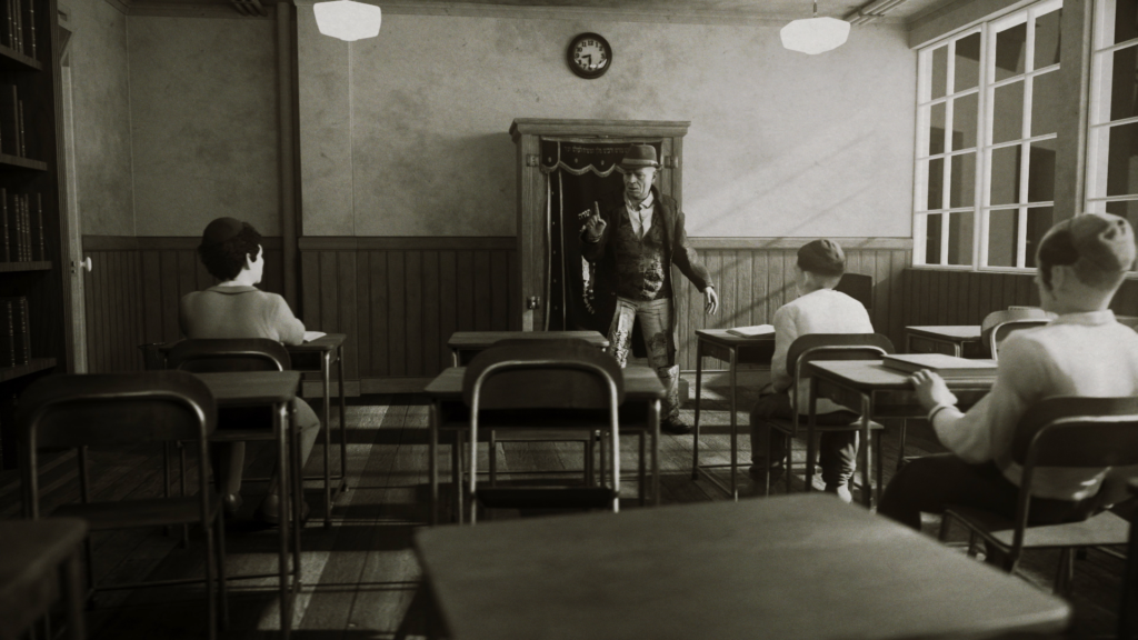 מר שושני מלמד, מתוך הסרט. הדמיה: דוד וולץ