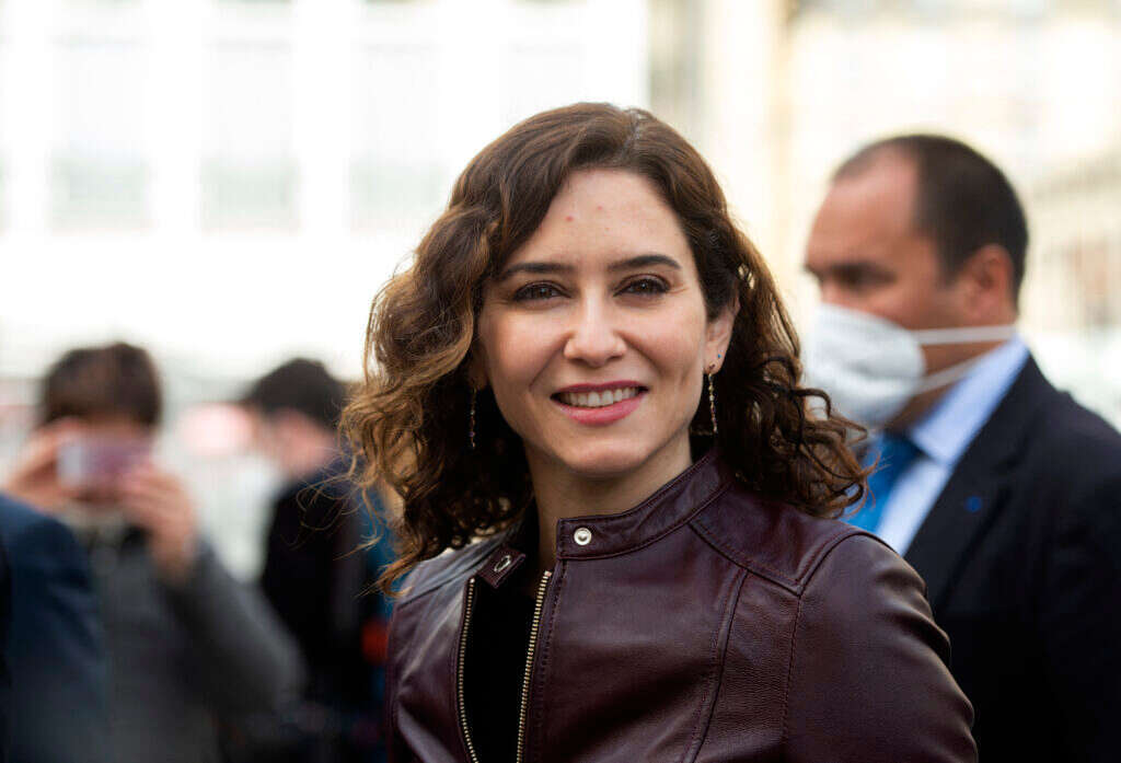 איסבל דיאס איוסו, נשיאת מחוז מדריד. | איי.אף.פי איסבל דיאס איוסו, נשיאת מחוז מדריד. | איי.אף.פי