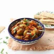 סלט זיתים מבושלים. | אפרת ליכטנשטט