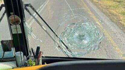 האוטובוס שנפגע בפיגוע. | ארגון נהגי האוטובוסים, ההסתדרות הלאומית