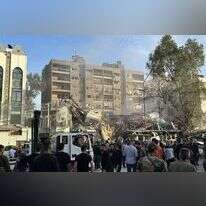 זירת התקיפה בדמשק,. | Maher AL MOUNES / AFP