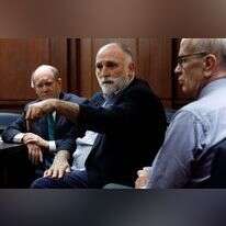 השף חוסה אנדרס, מייסד ארגון WCK, אתמול. | CHIP SOMODEVILLA / GETTY IMAGES NORTH AMERICA / AFP