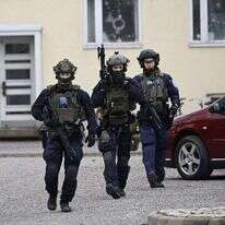 בית הספר בפינלנד בו התרחש אירוע הירי. | Markku Ulander/Lehtikuva via AP